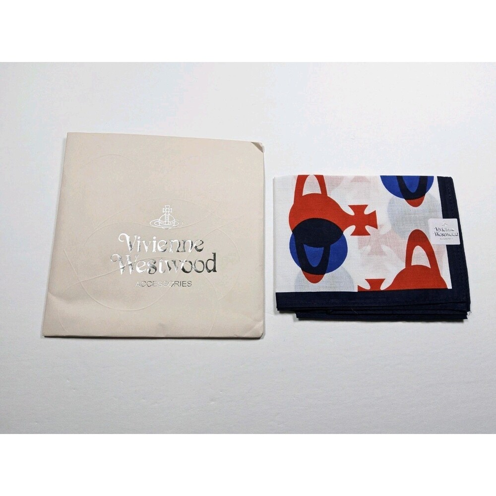 Vivienne Westwood Handkerchief Neckerchief Bandana Scarf Pocket Square Japan